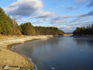 Winter river