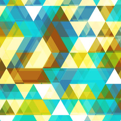 Beautiful Triangle Vector Background
