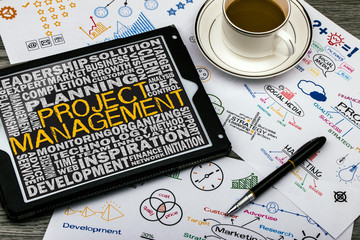 project management concept