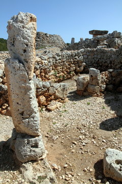 Prehistoric settlement of Trepuco,  Minorca,Spain