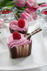 Valentine's Day Heart Shaped Chocolate Cups