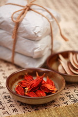 한국 전통 한약 재료 