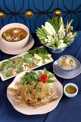 thai food set