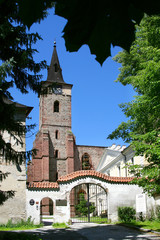 Fototapeta premium Benedictine abbey Sazava cloister, Czech republic