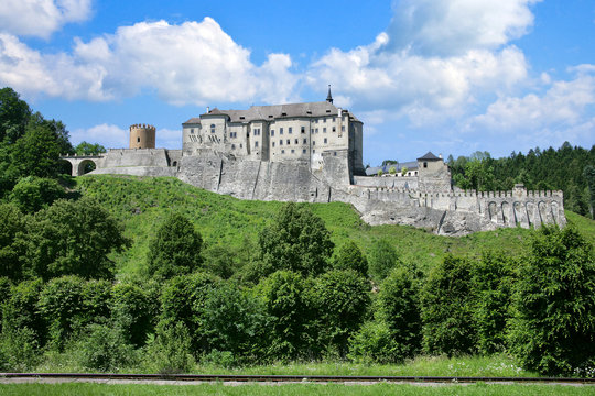 gothic castle Cesky Sternberk, Czech republic