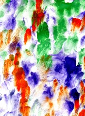Multicolor Paint Background