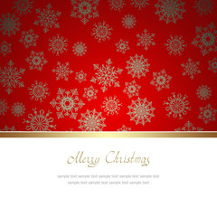 Naklejka na ściany i meble Christmas Greeting Card