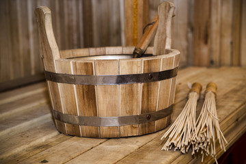 Sauna, bath accessories