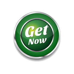 Get Now Green Vector Icon Button