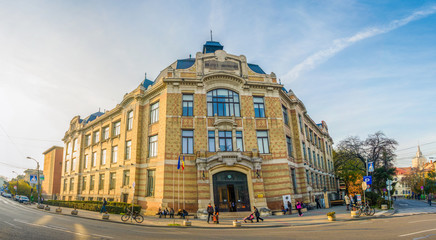 Obraz premium Universitarian Library in Lucian Blaga - Pacii - square