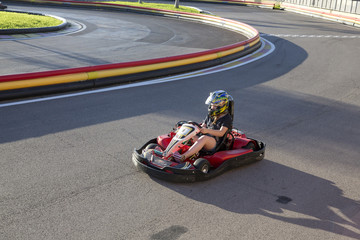 Carting sur piste