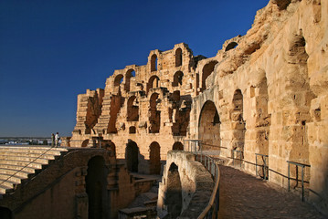Naklejka premium Amphitheater von El Djem, Tunesien