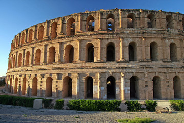 Obraz premium Amphitheater von El Djem, Tunesien