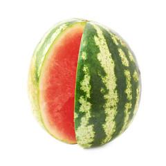 Watermelon fruit isolated