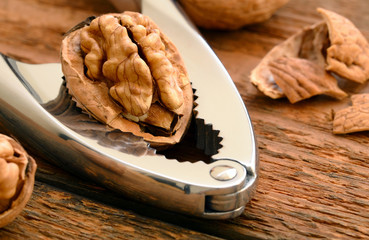 Walnut / Walnuss  - Nutcracker / Nussknacker - Shell / Schale