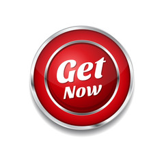 Get Now Red Vector Icon Button