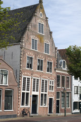 Vintage dutch architectuur.