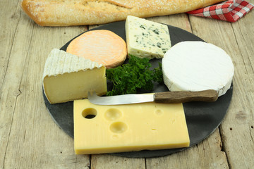 plateau de fromages