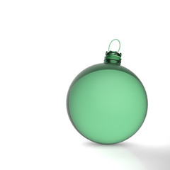 Empty Christmas ornament