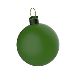 Empty Christmas ornament