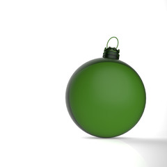 Empty Christmas ornament