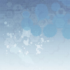 Abstract metal  molecules medical background