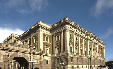 Royal Palace in Stockholm. Sweden