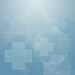 Fototapeta premium Abstract medical concept background