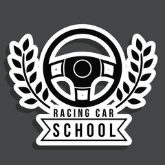 Racing design,vector illustration.