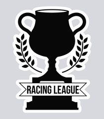 Racing design,vector illustration.