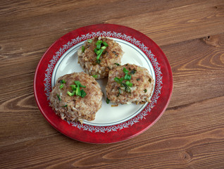 Dry meatballs
