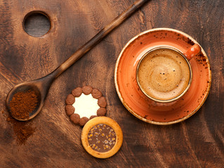 Сoffee and chocolate cookies