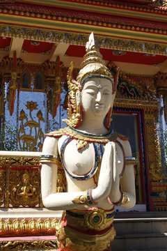 Tempelfigur in Südostasien