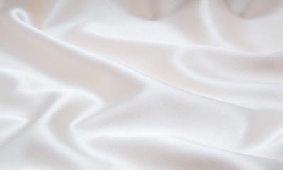 white satin fabric as background