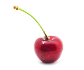 Cherry isolated on white background