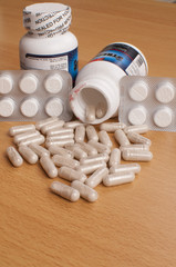 medication on the table