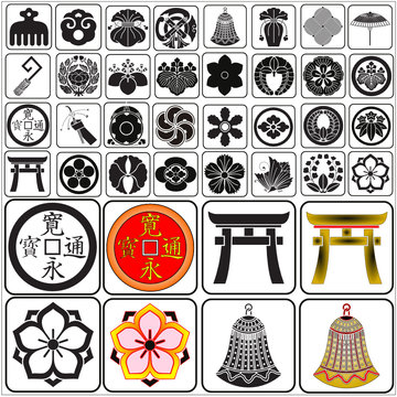 Japanese crests set 5
