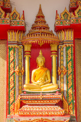 buddha statue at Wat Ban Ma, Bang pa han, Ayutthaya