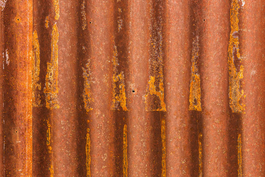 rusty galvanized iron  texture
