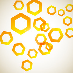 abstract background: polygon