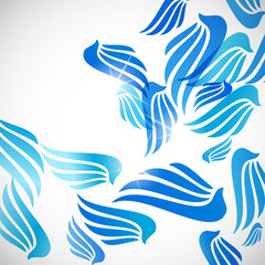 abstract background: wing