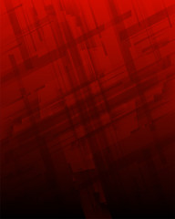 Red technical background