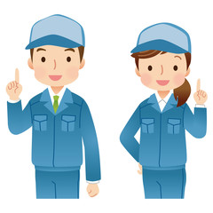 作業スタッフ　男女