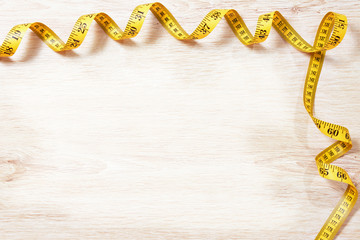 Measure tape as border