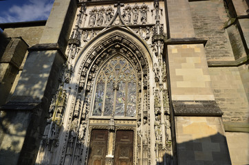 Obraz premium Ingresso della Cattedrale di Losanna