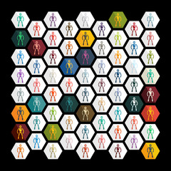Flat design: robot