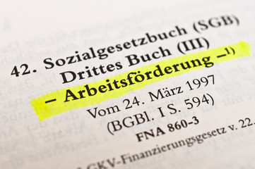 SGB Arbeitsförderung