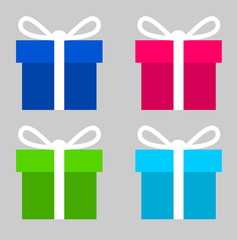 gifts in 4 colors