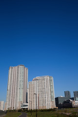 Fototapeta premium 高層マンション 