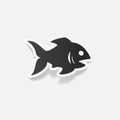 realistic design element: fish